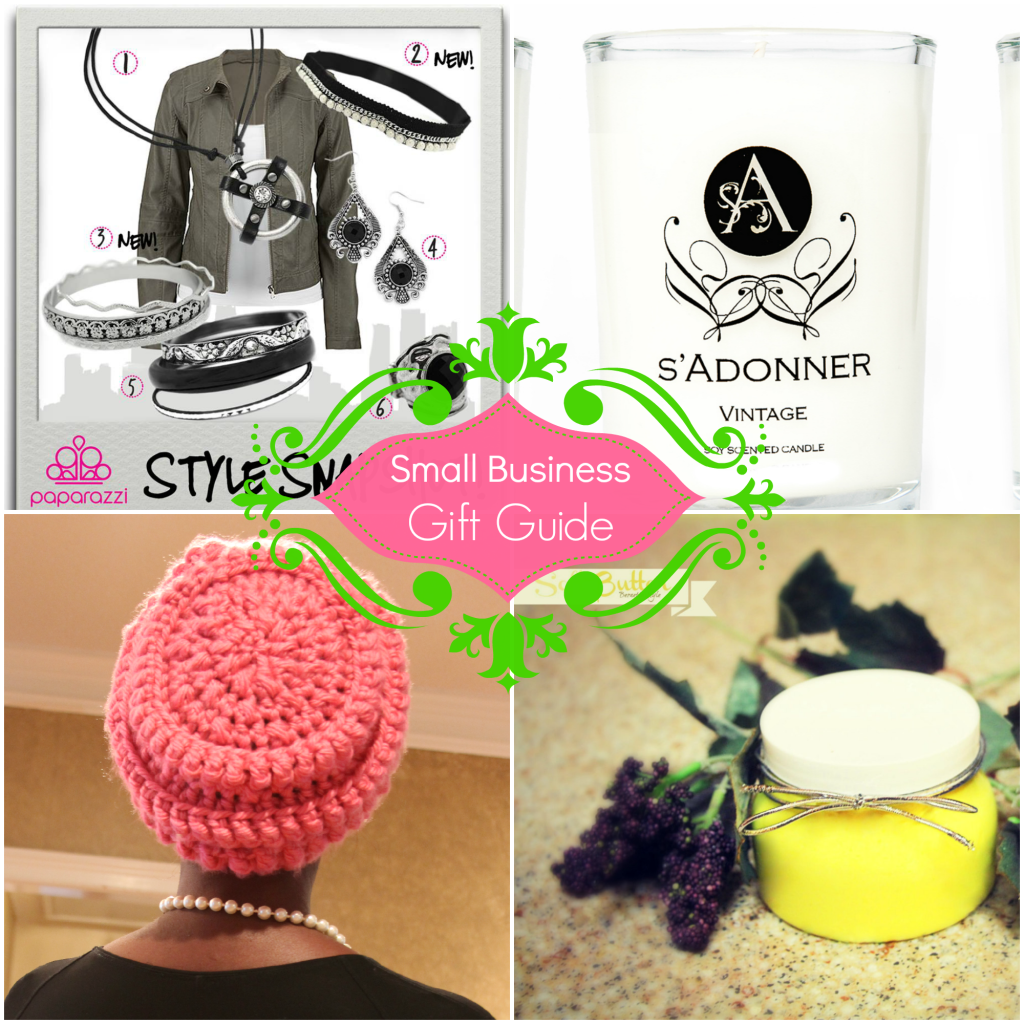 Small Business Gift Guide collage