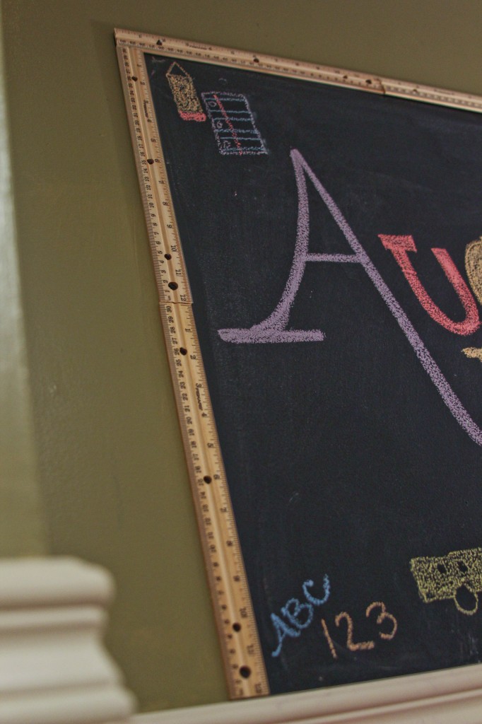 DIY Chalkboard Wall