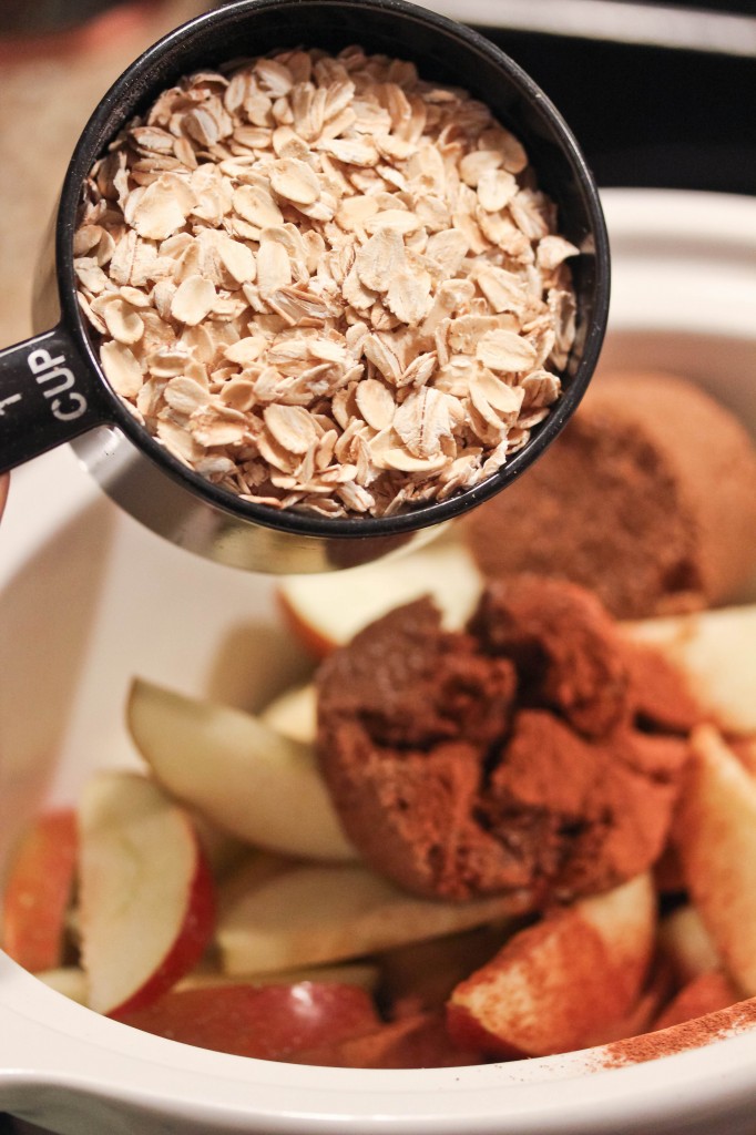 crock pot apple oatmeal