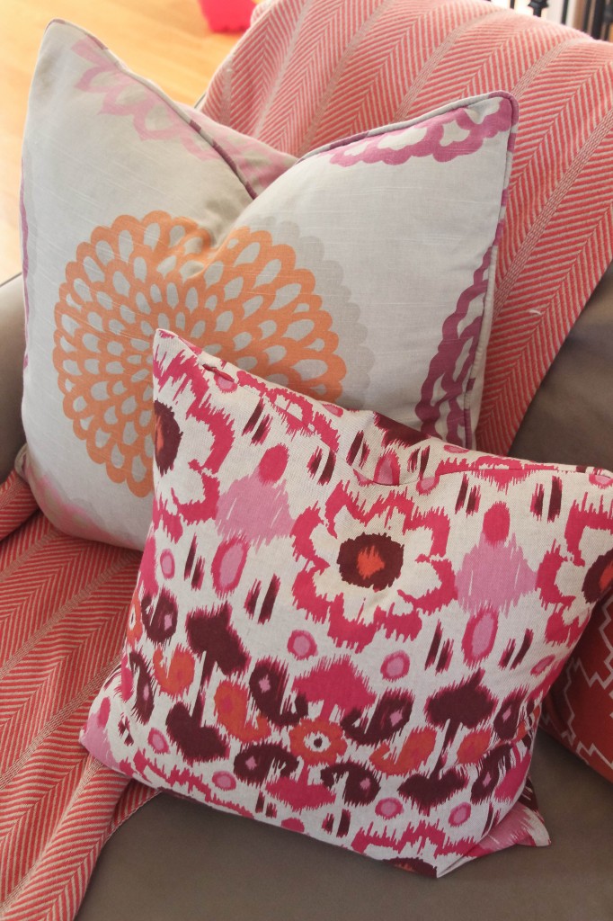 Mix Patterned sofa pillows