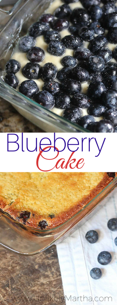 blueberry morning cake