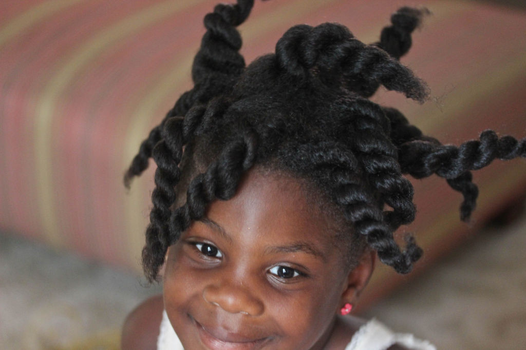 Swirl Girl — Kids Halo/Goddess Twist and Braids Protective Style