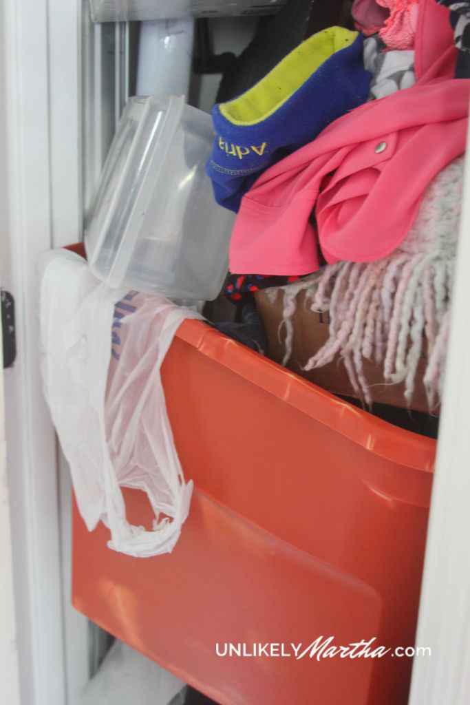 Mud Room closet