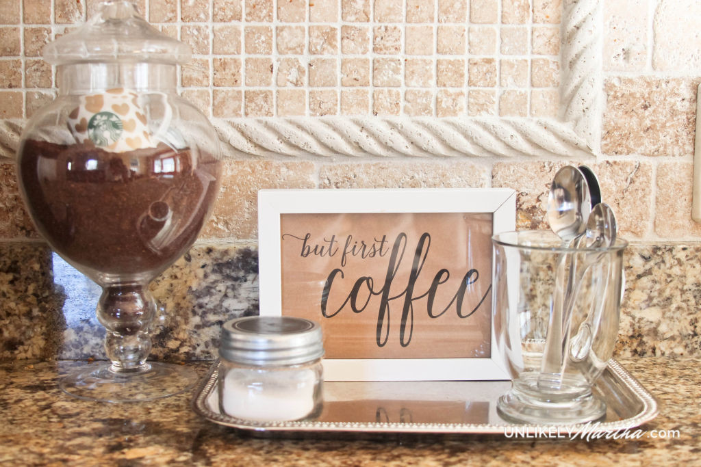 Kitchen Coffee Station