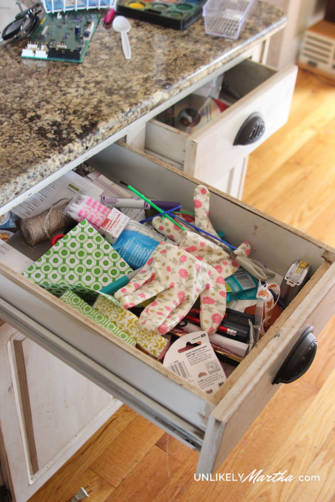 junk drawer organization