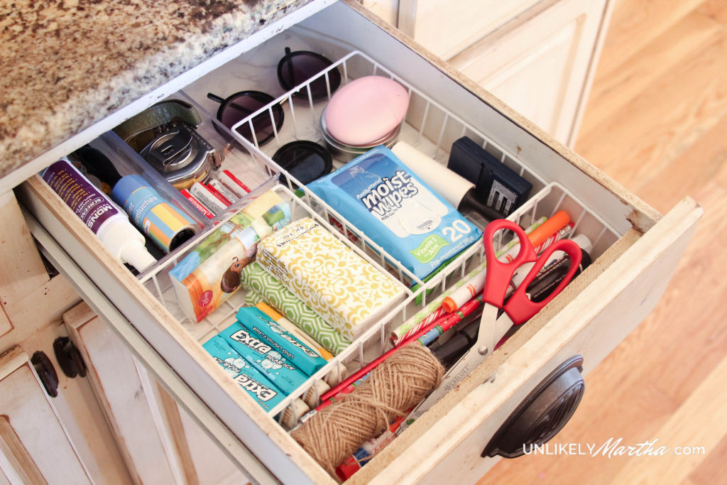 junk drawer organization