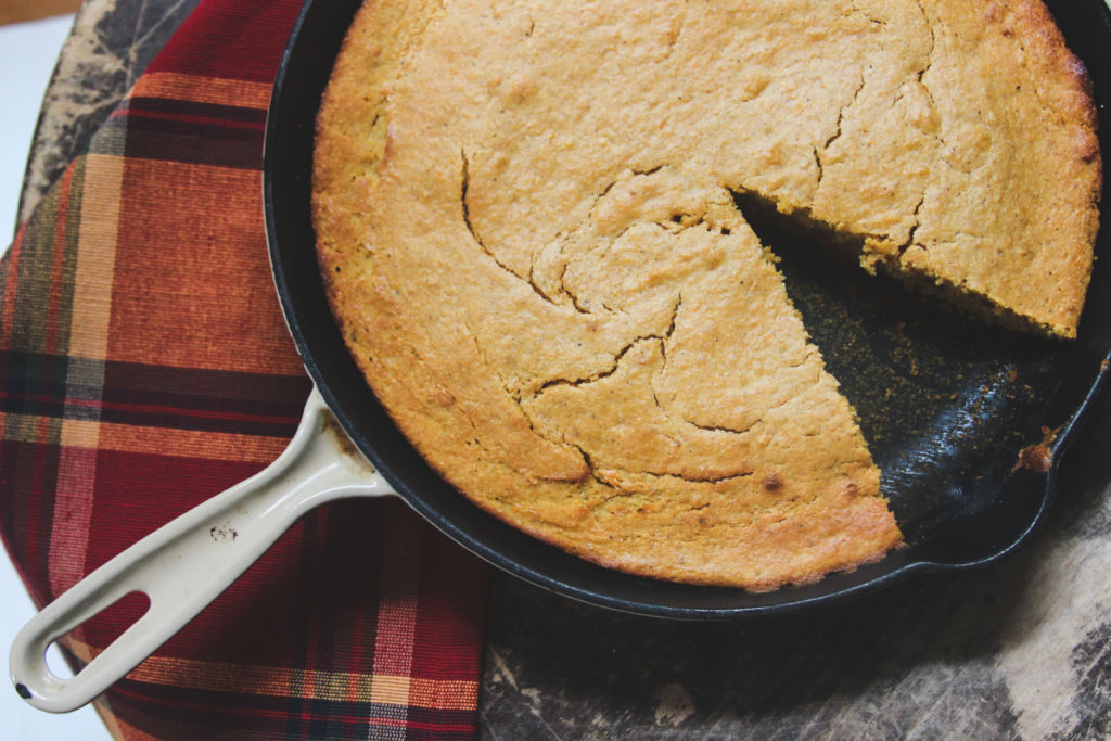 Sweet potato cornbread