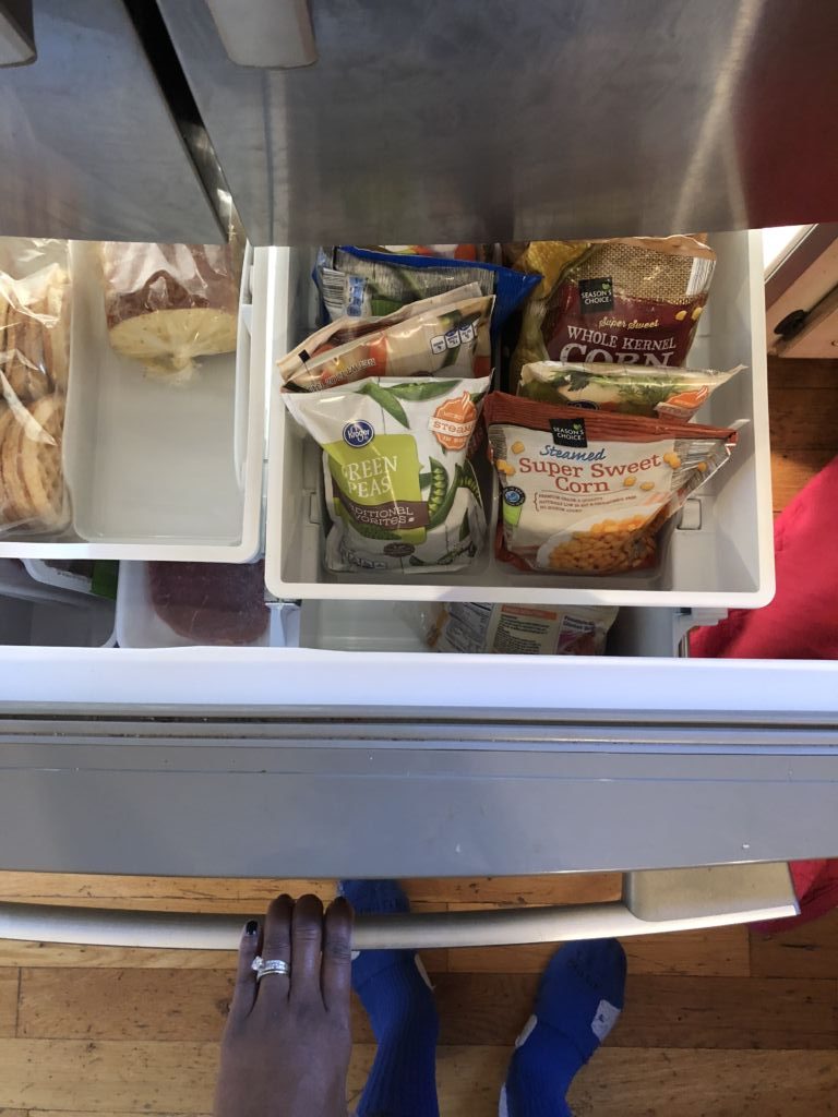 Freezer Organization