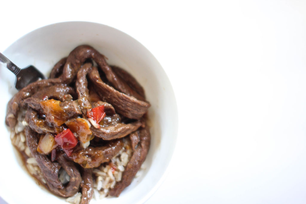 beef pepper steak instant pot