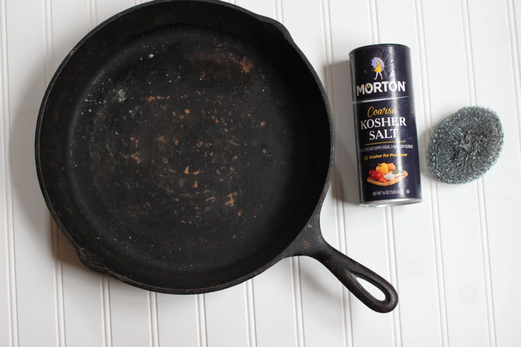 How to reseason a cast iron skillet