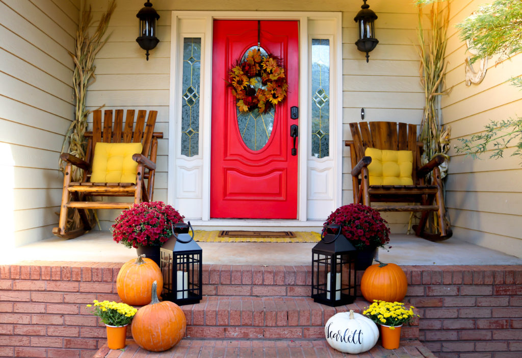 Fall Front Porch Decorating Ideas